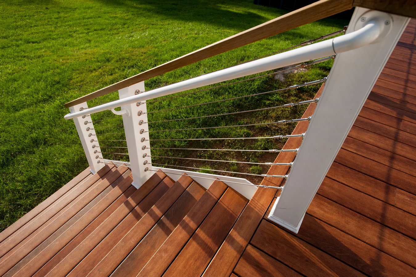 Deck railing installation in Sarasota, FL
